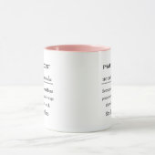 Pharmacologist Definition Mug Science Career Gift (Centre)