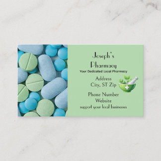 “Pharmacy” Business Card Visitekaartje