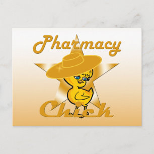 Pharmacy Chick #10 Briefkaart
