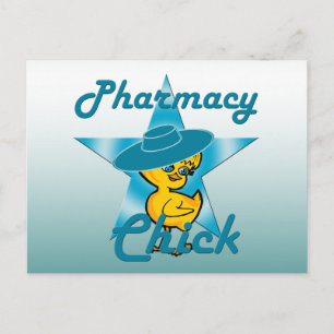 Pharmacy Chick #7 Briefkaart