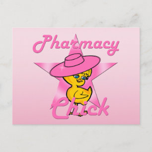 Pharmacy Chick #8 Briefkaart