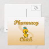 Pharmacy Chick Briefkaart (Voorkant / Achterkant)