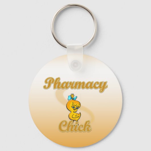 Pharmacy Chick Sleutelhanger (Voorkant)