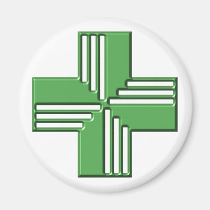 Pharmacy Cross Magneet