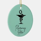 Pharmacy Intern Ceramic Circle Ornament (Rechts)