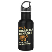 Pharmacy Manager Waterfles (Voorkant)