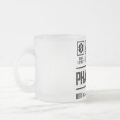 pharmacy matglas koffiemok (Links)