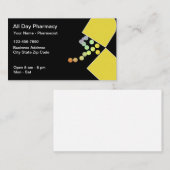 Pharmacy moderne Pharmacy Pharmist Thème Cartes de (Devant / Derrière)