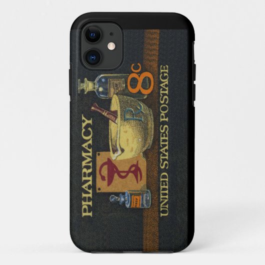 Pharmacy Stamp Image commémorative iPhone 5 Coque (Dos)