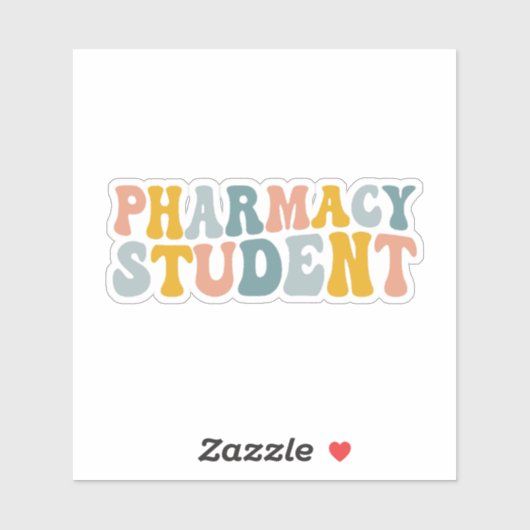 Pharmacy Student Sticker (Vel)
