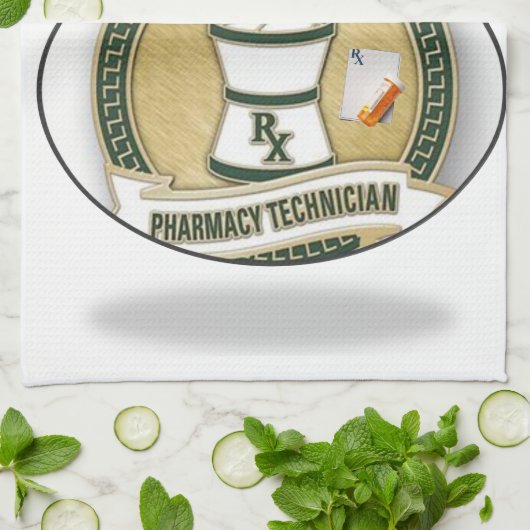 Pharmacy Tech Kitchen Hand Towel Theedoek (Gevouwen)