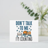 Pharmacy Tech praat niet tegen me, ik tel. Briefkaart (Staand voorkant)