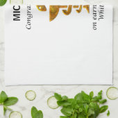 Pharmacy White Coat Ceremony Gefeliciteerd Theedoek (Gevouwen)