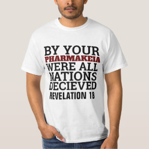 PHARMAKEIA, VACCIN, MARQUE DE LA BÊTE, T-SHIRTS