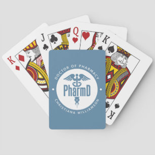PharmD Doctor in de Afstuderen Pokerkaarten