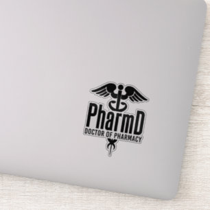 PharmD Doctor in de apotheek Afstuderen Sticker