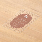 PharmD Doctor of Pharmacy Afstuderen Check Pattern Acryl Uitnodigingen (Laagn)