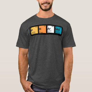 PharmD Periodic Tabel T-shirt