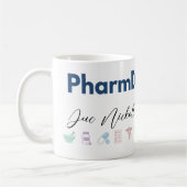 PharmD Personalized Mug | Minimal Modern Pharmacis (Gauche)