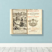 "Pharsalia" Canvas Afdruk (Insitu (Houten vloer))