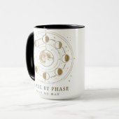 Phase By Phase Day By Day Moon Phases Mug (Devant gauche)