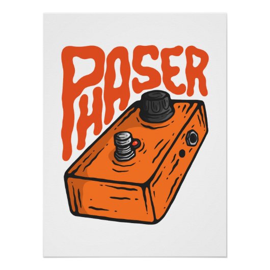 Phaser Pedal Perfect Poster (Voorkant)
