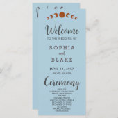 Phases de la lune de bronze métallique Programme d (Devant / Derrière)