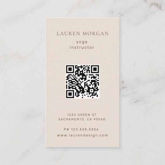 Phases de la Lune dorée foncée Yoga Studio Carte d (Dos)