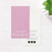 Phases de lune Porte rose Bijoux Cartes d'affichag (Bureau)