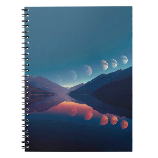 Phases du Carnet de réflexion de Moon Lake (Devant)