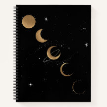 Phases du Carnet spiral de la lune