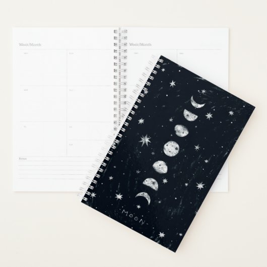 Phases du planificateur de lune (Devant avec enveloppe)