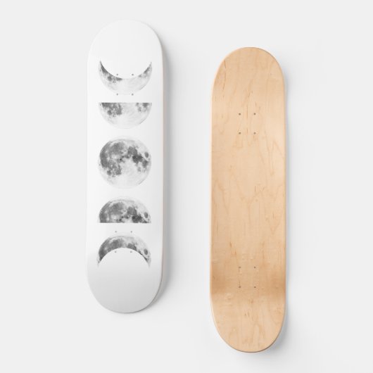 Phases du skateboard de la lune (Recto)