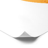 Phases Lune Abstraites couleurs chaudes impression (Coin)