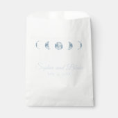Phases minimalistes Lune Mariage Faveur Sacs (Devant)