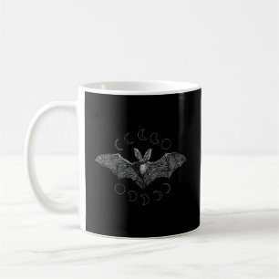 Phases of the Moon Vampire Bat Gothic Lunar Witch  Koffiemok