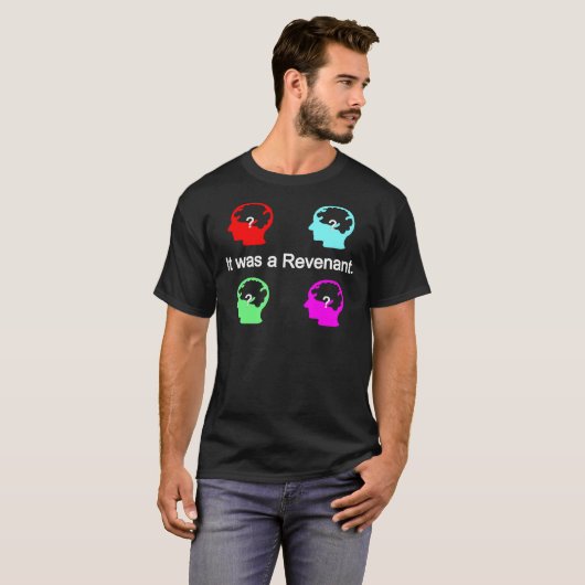 Phasmophobie balayée par un T-shirt rév classique (Devant entier)