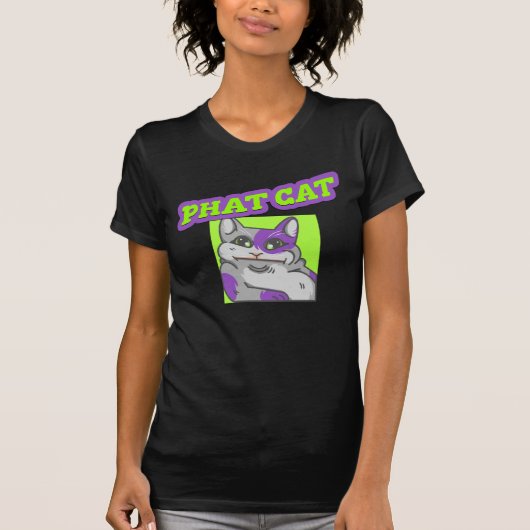 PHAT CAT COOL CAT LOVER T-SHIRTS (Voorkant)