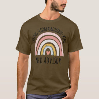 PHD Advisor Pastel Rainbow 1 T-shirt