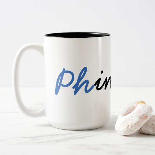 PhD-afstudeerder Gephinde Mok (Met donut)