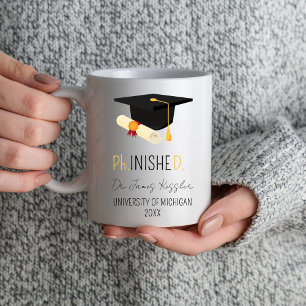 PhD Afstuderen gefinishte doctoraal doctor Mok