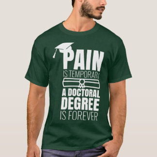 PhD Afstuderen Gift PhinisheD PHINISHED PhD-ontwer T-shirt