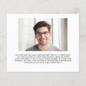 PhD-Afstuderen voor fotodoctoraat budget Aankondig (Achterkant)