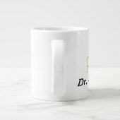 PhD Cool Medical Afstuderen Congrate Nieuwe Dokter Extra Grote Beker (Achterkant)