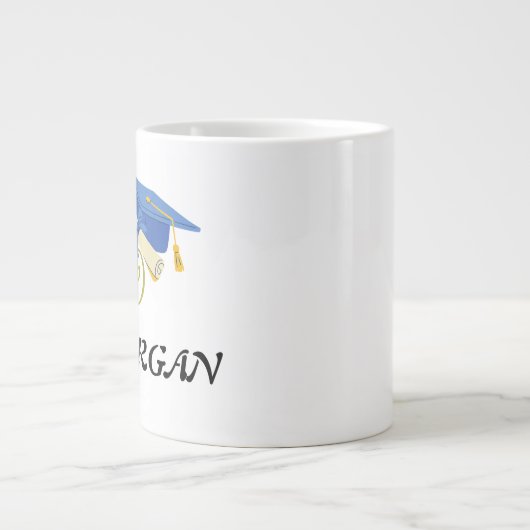 PhD Cool Medical Afstuderen Congrate Nieuwe Dokter Extra Grote Beker (Voorkant)