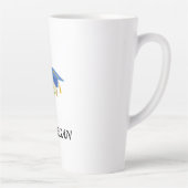 PhD Cool Medical Afstuderen Congrate Nieuwe Dokter Latte Mok (Rechts)