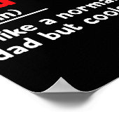 Phd Dad Definition Sarcastisch Grappig Afstuderen  Poster (Hoek)