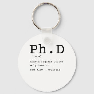 PhD definition filoy doctor disseration Sleutelhanger