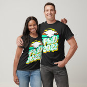 PhD Doctoraat Degree Afstuderen 2022 Retro T-shirt (Unisex)