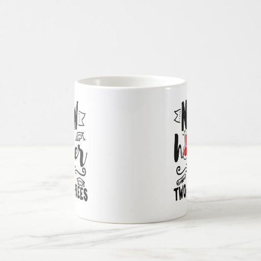 Phd Doctorate Funny Afstuderen Masters Gift Koffiemok (Center)